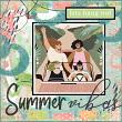 Summer Hangout {Collection Bundle} by Mixed Media by Erin example art by Kelly