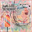 Summer Hangout {Collection Bundle} by Mixed Media by Erin example art by Kelly