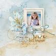  A Summer Place Digital Scrapbook Page by Cathy