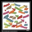 Taped Dotty Polkas 01 Digital Scrapbook Elements