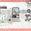 Digital Scrapbook layout by Lynn Grieveson using "High Tide" collection