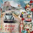 Road Trip {Collection Bundle} by Mixed Media by Erin example art by Josie