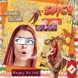 Spicy {Page Kit} by Mixed Media by Erin Example art by Cherylndesigns