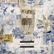 Digital scrapbook layout by Lynn Grieveson using "The Routine" collection