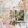 Rustic Garden Digital Scrapbook Page by Cathy