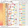 Easy Breezy Summer {Cool Treats Mini Kit} by Mixed Media by Erin