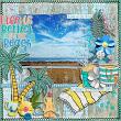 Easy Breezy Summer {Ocean Breeze Mini Kit} by Mixed Media by Erin example art by Cindy