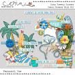 Easy Breezy Summer {Ocean Breeze Mini Kit} by Mixed Media by Erin Elements