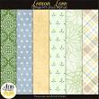 Lemon Love Mini Page Kit Papers by ADB Designs