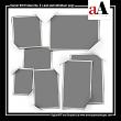 Corner Slit 03 Digital Scrapbooking Page Frames