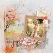 Late Summer Whispers Digital Scrapbook Page by Cathy