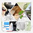 diamond designs multiphoto digital scrapbook layout