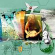 pregnancy digital scrapbook layout