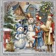 Winter Frost Digital Scrapbook Mini Kit Preview by Lynne Anzelc