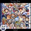 Sailor Boy Digital Scrapbook Page Kit Preview by ADB Designs