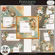 Passages Digital Scrapbook Quick Pages Preview by ADB Designs