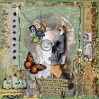 Science 101 {Art Journal Bundle} by Mixed Media by Erin example art by Caro