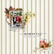 Autumn Love Digital Scrapbooking Kit by Vicki Robinson Layout by Anke