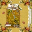 Autumn Love Digital Scrapbooking Kit by Vicki Robinson Layout 2 by Jana