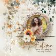 Autumn Serenade Digital Scrapbook Page by Cathy