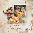 Autumn Serenade Digital Scrapbook Page by Cathy