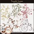 Favorite Season Digital Scrapbook Flourishes Preview by ADB Designs