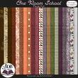 One Room School Page Kit Papers by ADB Designs