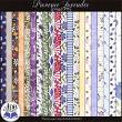 Provence Lavender Page Kit Papers