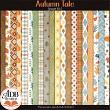 Autumn Tale Page Kit Papers by ADB Designs