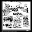 Cuisine Wordart Digital Scrapbook Elements