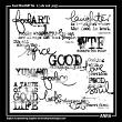 Food Wordart 1 Digital Scrapbook Elements