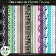 Celebrate Good Times Page Kit Papers