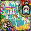 Dia de los Muertos {Collection Bundle} by Mixed Media by Erin example art by Josie