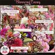 Shimmering Evening Page Kit Elements by ADB Designs