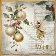 Mother Christmas by Lynne Anzelc Digital Art Layout Vikki 02