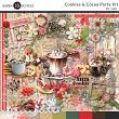 Cookies and Cocoa Party Digital Scrapbook Kit Preview by Karen Schulz Designs