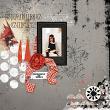 Digital scrapbook layout by Lynn Grieveson using Frankincense collection