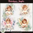 Christmas Angels Digital Scrapbook Blendables Preview by ADB Designs