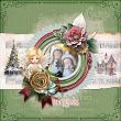 Christmas Angels by ADB Designs Digital Art Layout by Kabra