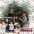 Christmas Angels by ADB Designs Digital Art Layout by Renee