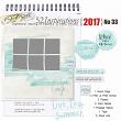 Digital scrapbook 52 Inspirations 2017 subscription by Vicki Stegall 33