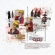 Digital scrapbook layout by Iowan using Myrrh Collection