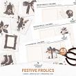 Festive Frolics by A Whimsical Adventure at Oscraps | Printable 3 inch Cards