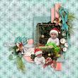 Handmade Christmas Digital Scrapbook Kit by Karen Schulz Layout 01 by Norma 