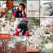 Digital scrapbook layout by Lynn Grieveson using "Merry Old Soul"