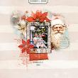 Digital scrapbook layout by Lynn Grieveson using "Merry Old Soul"