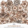 CU Flowers No 24 Antique Sparkle Blooms by A Whimsical Adventure at Oscraps