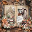 The Photographer's Album No 2 Autumn Reverie by A Whimsical Adventure at Oscraps: Page Design