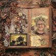 The Photographer's Album No 2 Autumn Reverie by A Whimsical Adventure at Oscraps: Page Design