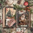 The Photographer's Album No 4 Nostalgic Christmas by A Whimsical Adventure at Oscraps | Page Design by Ona